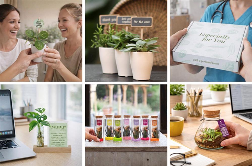 Bedrukte plantjes online bestellen